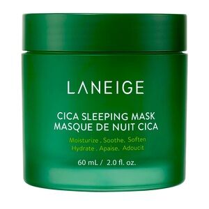 NIB! LANEIGE CICA SLEEPING MASK! 60ml/2.0 fl oz! STILL HAS SEAL ON IT!